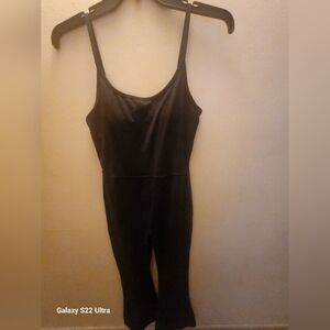 Yogalicious Lux Scarlett Flare Jumpsuit - Black